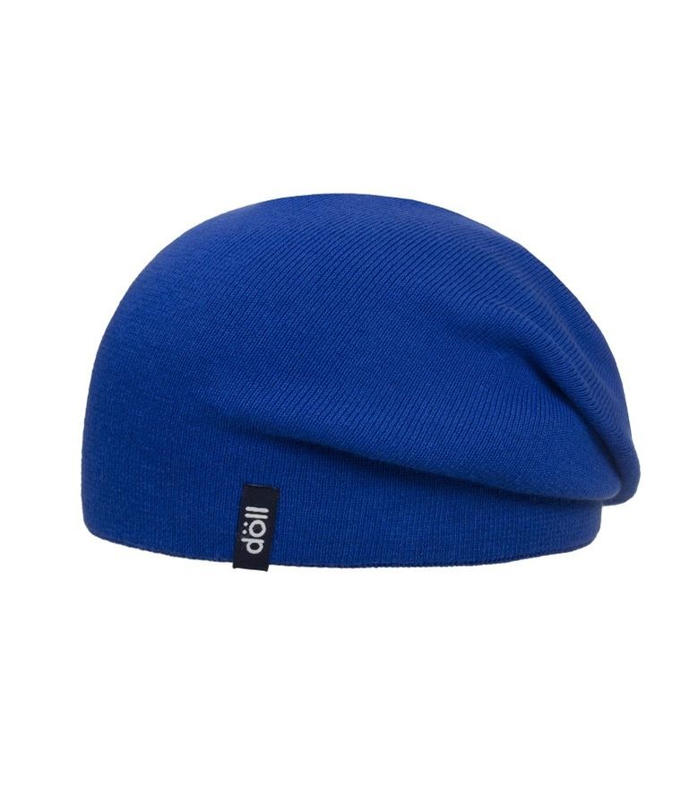 Czapka dziecięca, dwustronna, niebieska, Döll