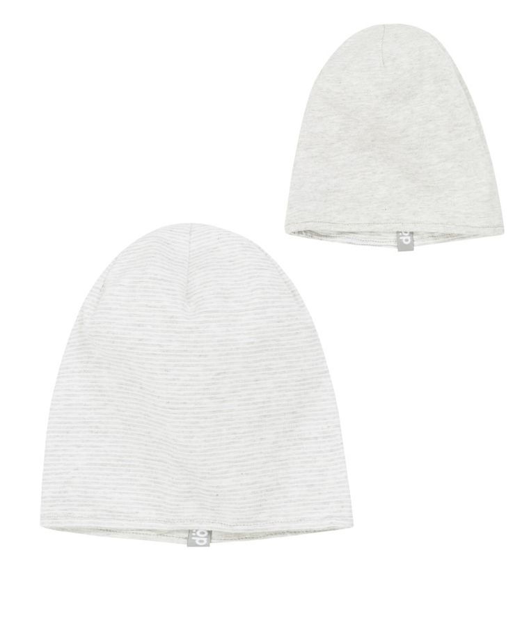 Czapka dziecięca, dwustronna, szara, Döll