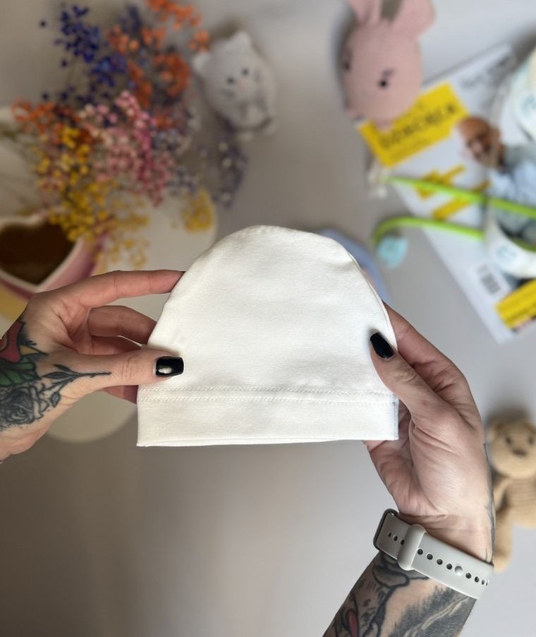 Czapka dziecięca, ecru, Iltom