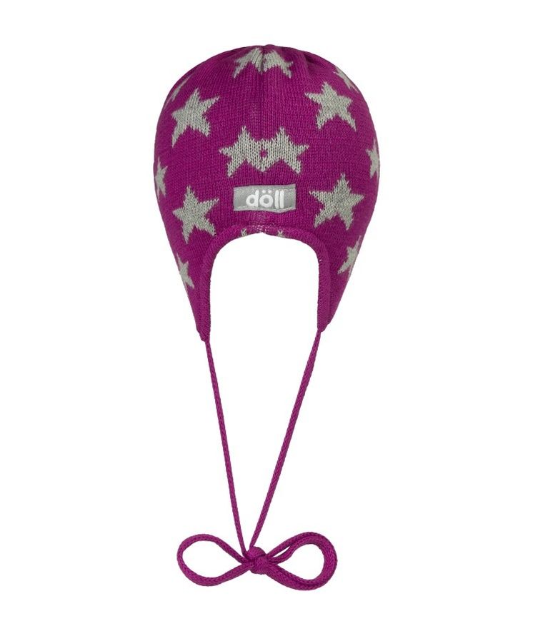 Czapka dziecięca, fioletowa, Döll