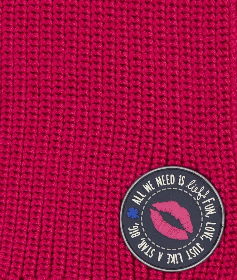 Czapka dziecięca, różowa, Döll