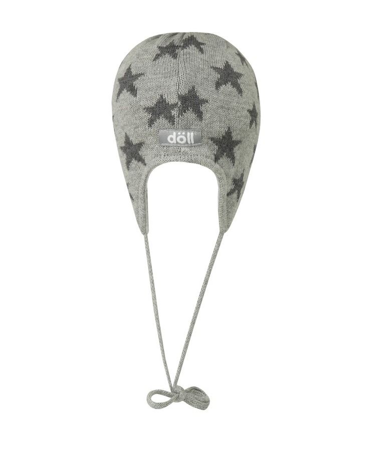 Czapka dziecięca, szara, Döll