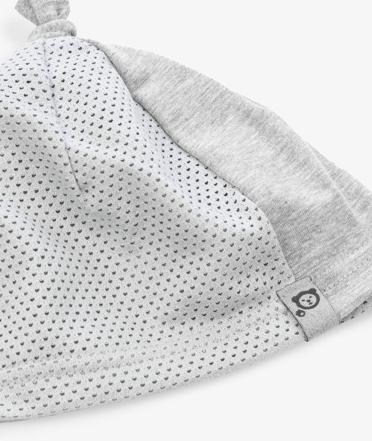 Czapka dziecięca, szara, Iltom