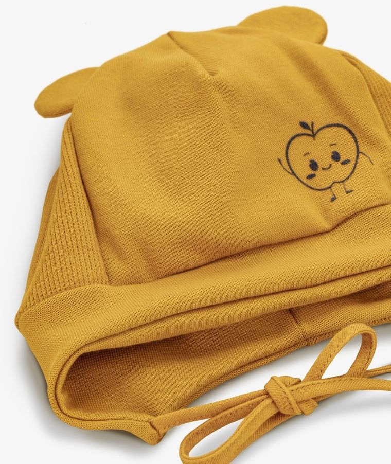 Czapka dziecięca, żółta, Iltom