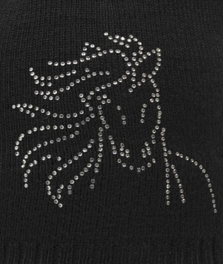 Czapka dziewczęca, czarna, Döll