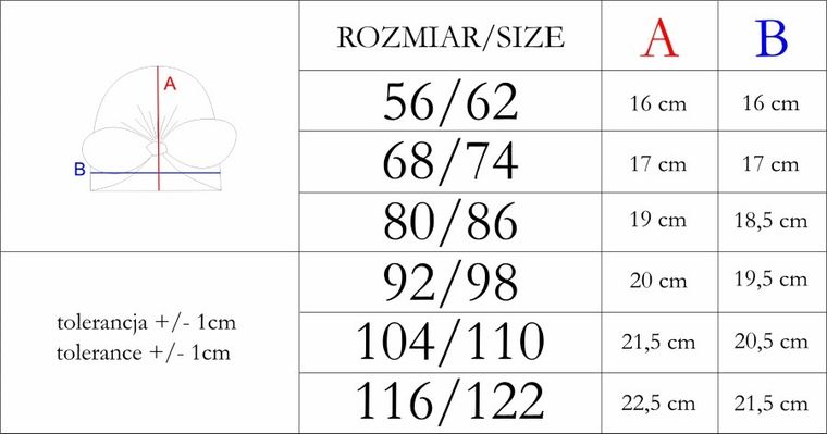 Czapka dziewczęca, czarna, Nicol
