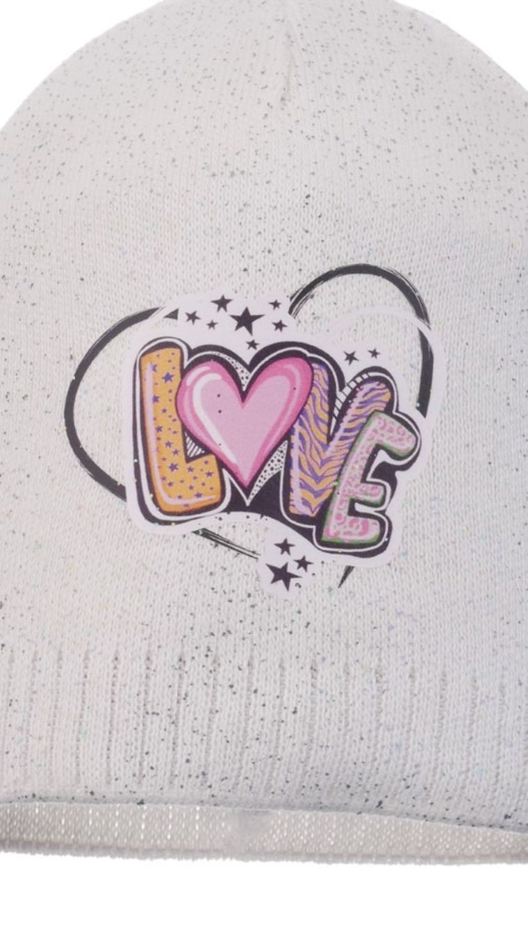 Czapka dziewczęca, ecru, Ambra