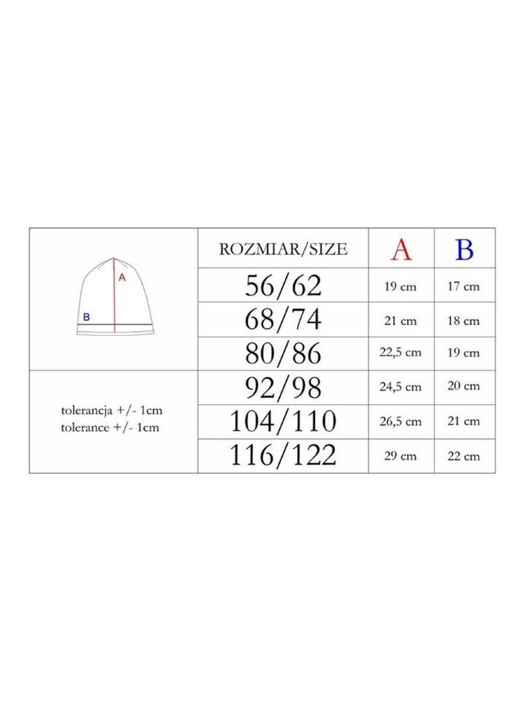 Czapka dziewczęca, ecru, Nicol