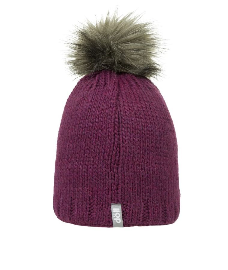 Czapka dziewczęca, fioletowa, Döll