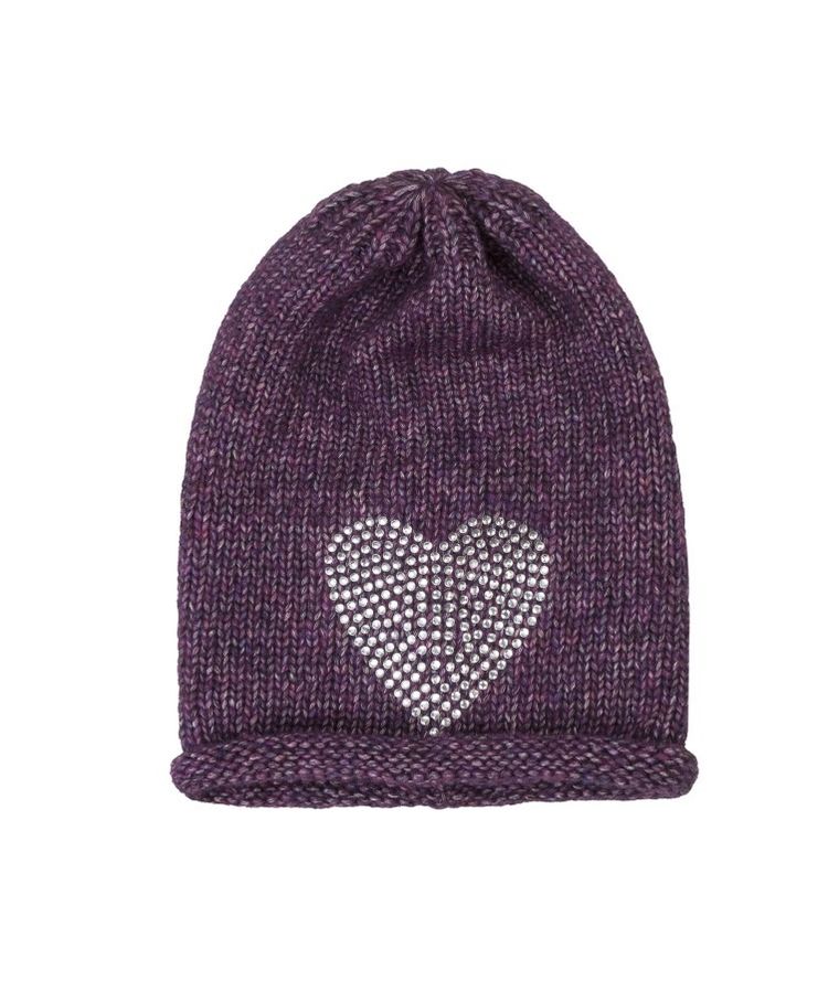 Czapka dziewczęca, fioletowa, Döll