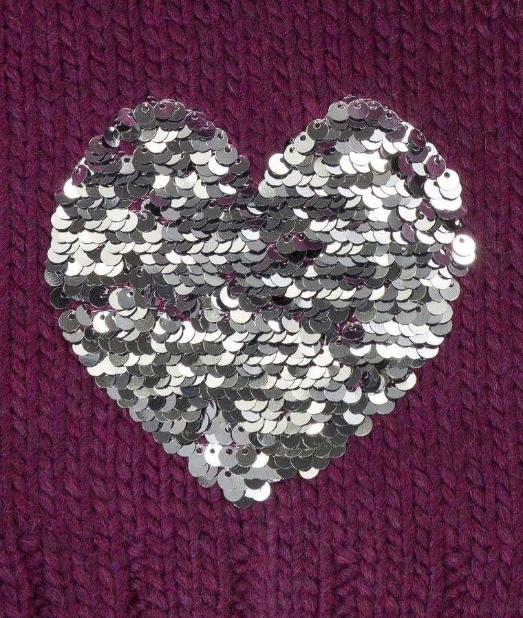 Czapka dziewczęca, fioletowa, Döll