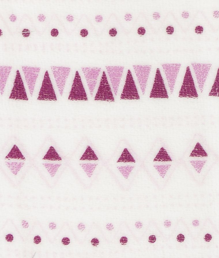 Czapka dziewczęca, geometryczne wzory, Döll