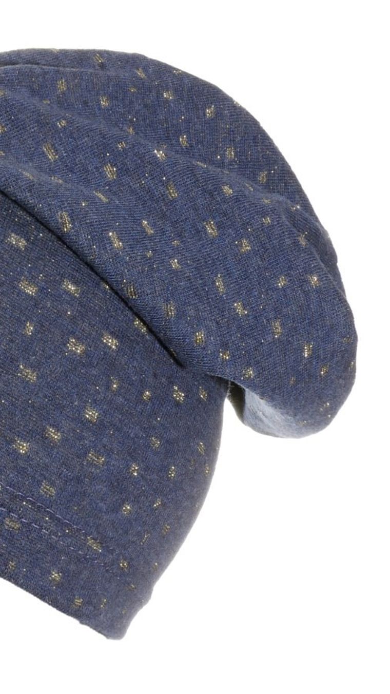 Czapka dziewczęca, granatowa, Ambra