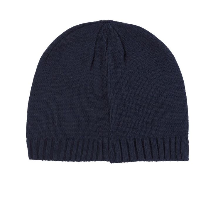 Czapka dziewczęca, granatowa, cekiny, Tom Tailor