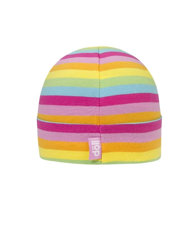 Czapka dziewczęca, kolorowe paski, Döll