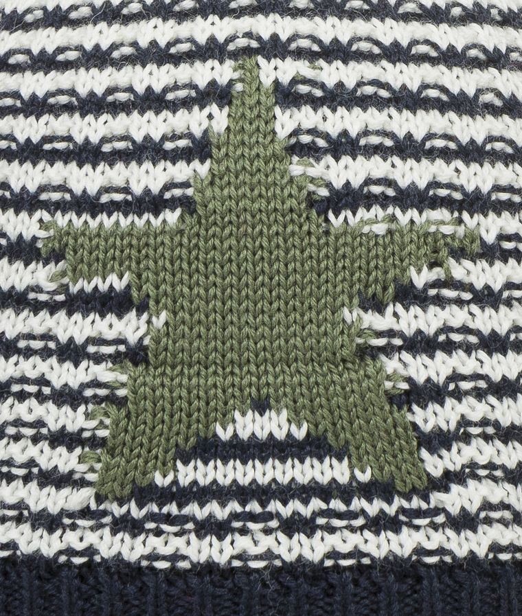 Czapka dziewczęca, mix, gwiazda, Döll