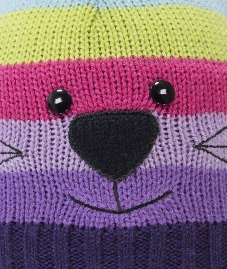 Czapka dziewczęca, mix, kotek, Döll