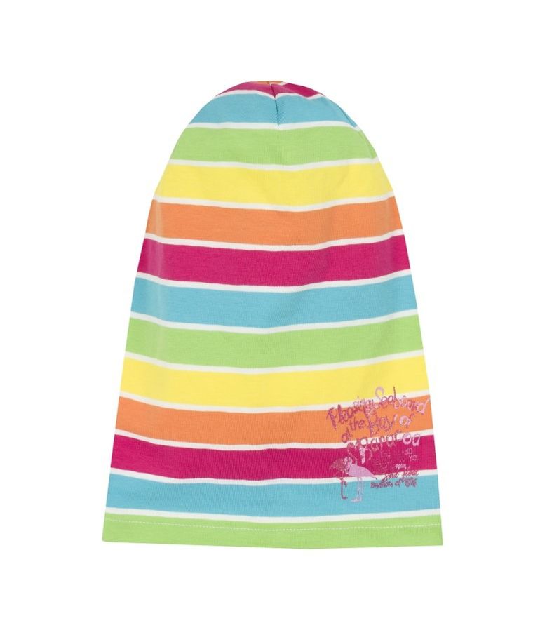 Czapka dziewczęca, mix, paski, Döll