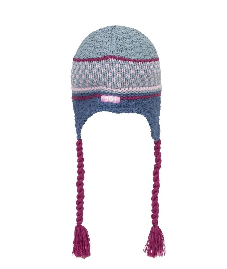 Czapka dziewczęca, niebieska, Döll