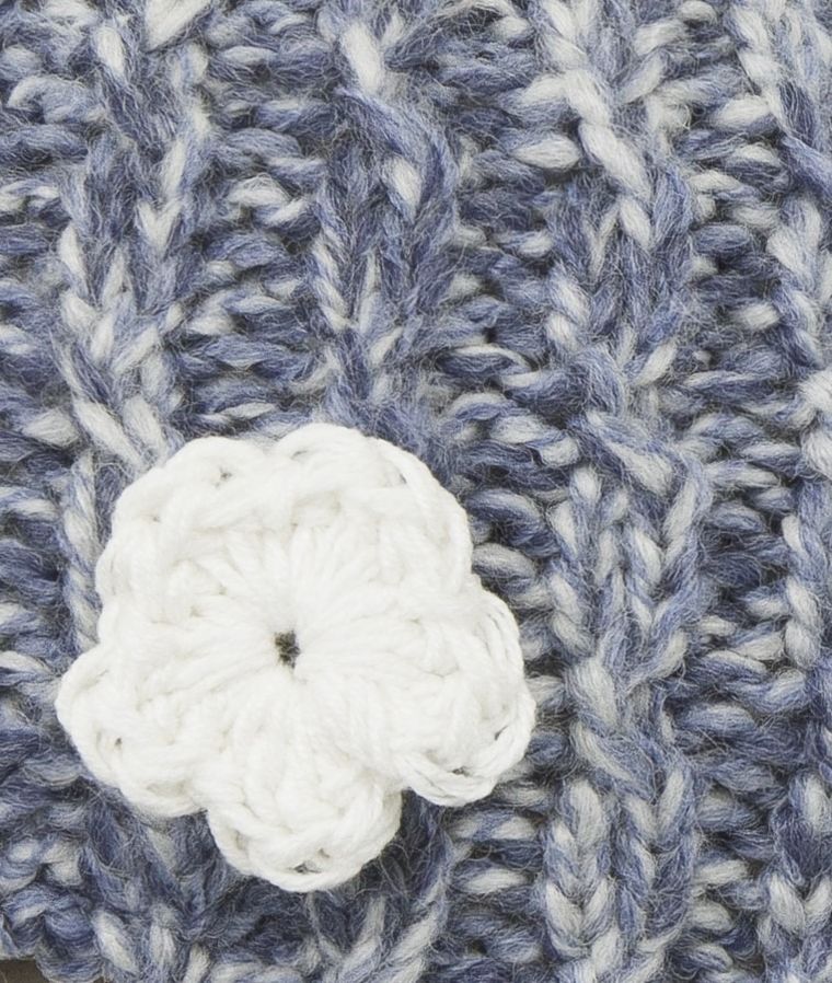 Czapka dziewczęca, niebieska, Döll