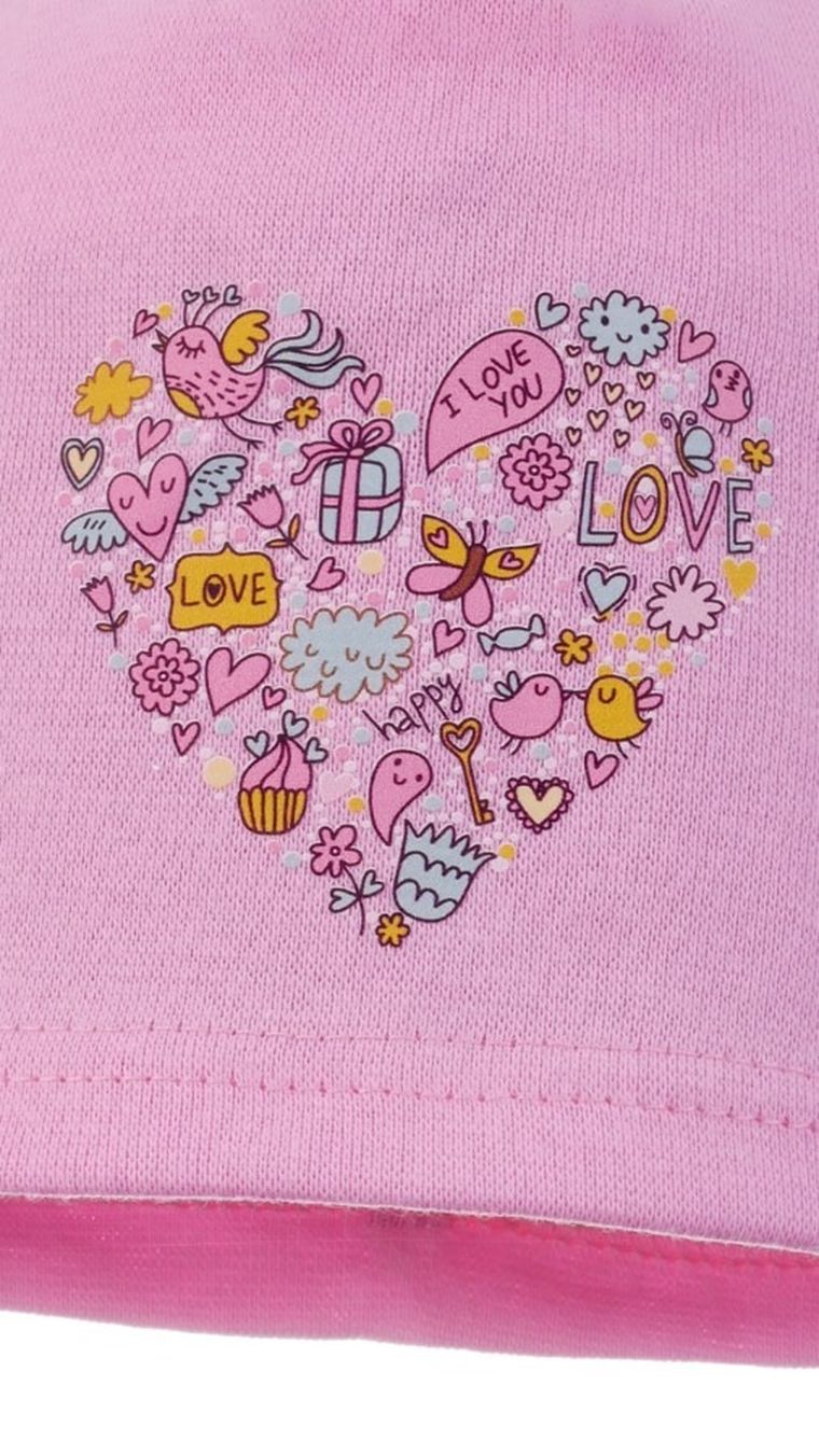 Czapka dziewczęca, różowa, Ambra