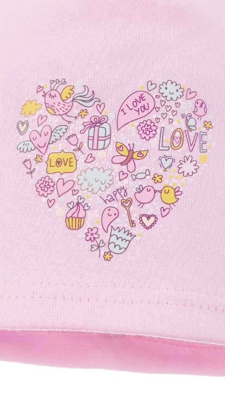 Czapka dziewczęca, różowa, Ambra