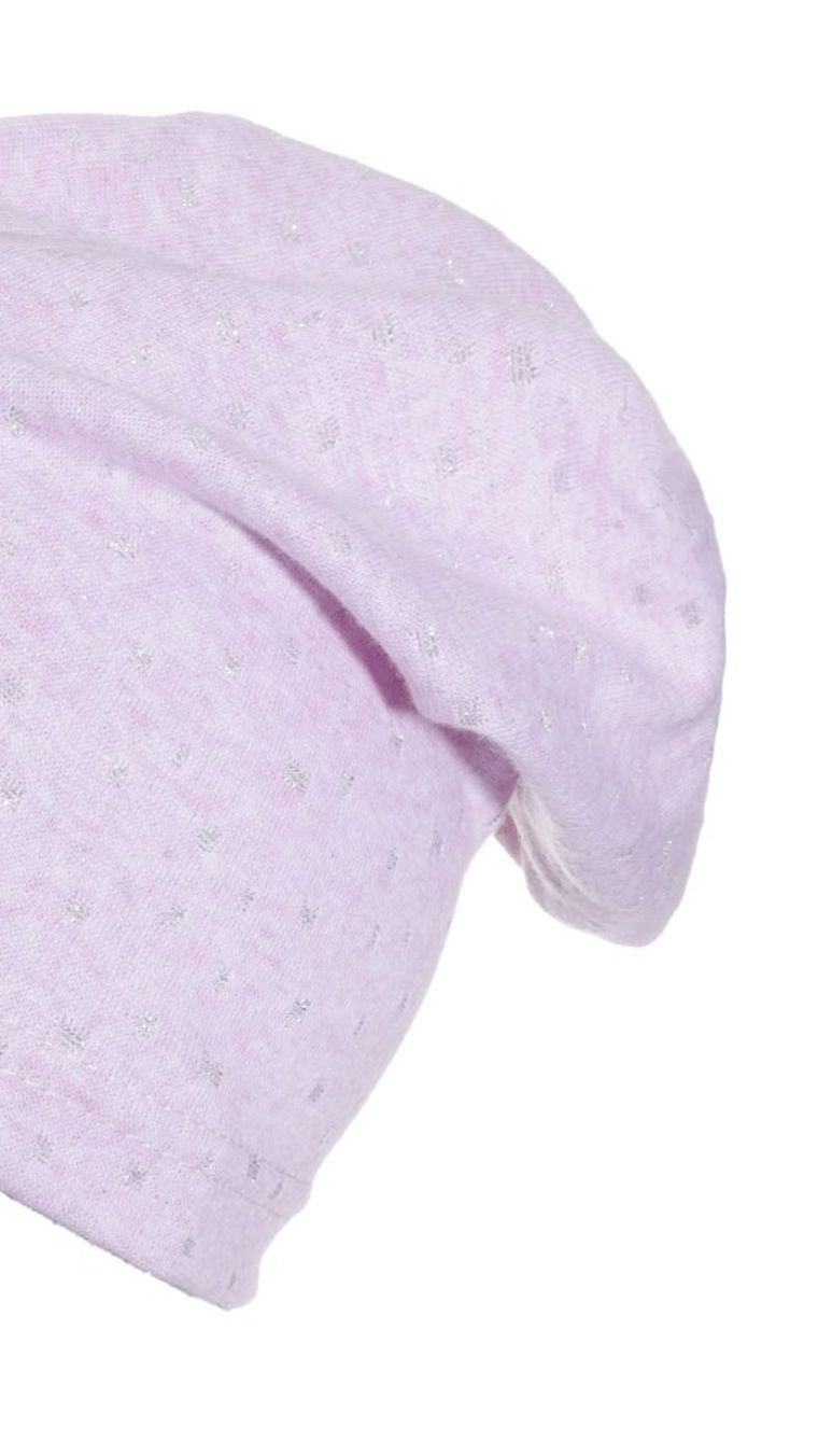 Czapka dziewczęca, różowa, Ambra