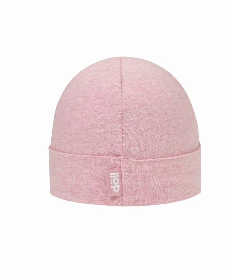 Czapka dziewczęca, różowa, cekiny, Döll