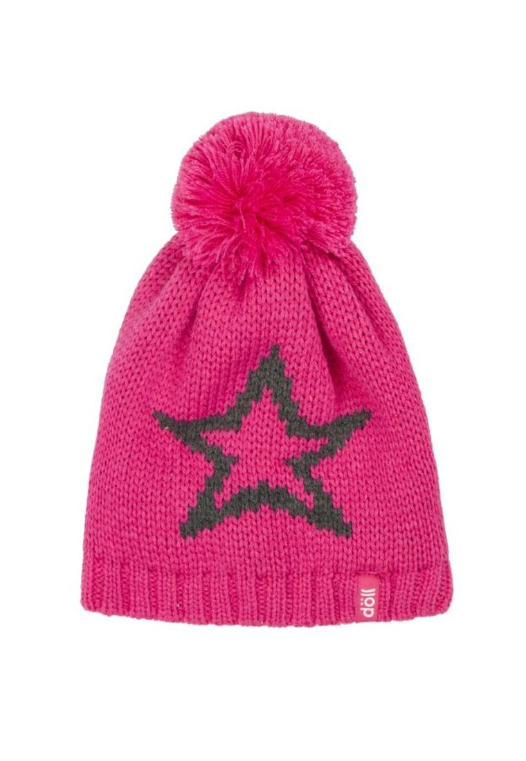 Czapka dziewczęca, różowa, Döll