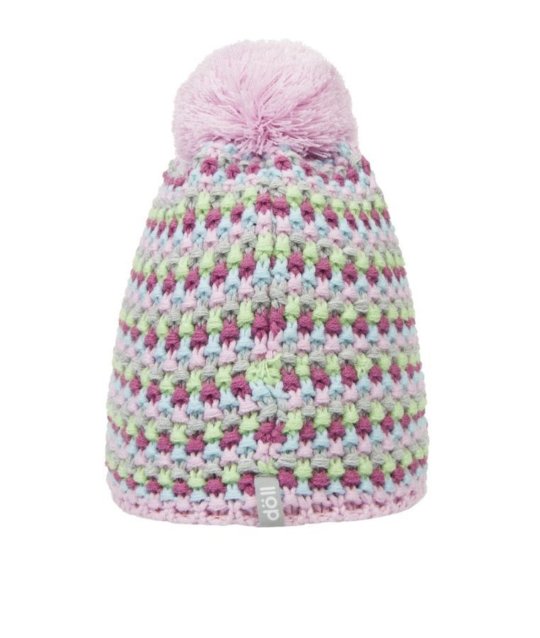 Czapka dziewczęca, różowa, Döll
