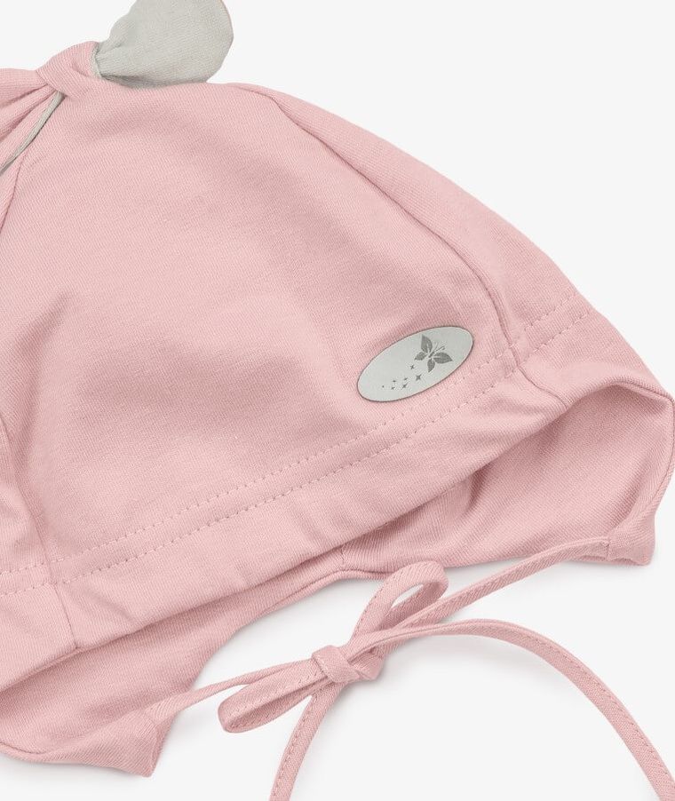 Czapka dziewczęca, różowa, Iltom