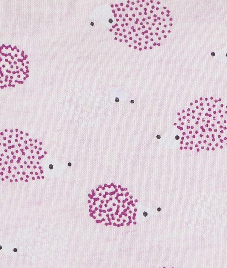 Czapka dziewczęca, różowa, jeże, Döll