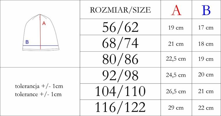 Czapka dziewczęca, różowa, Nicol