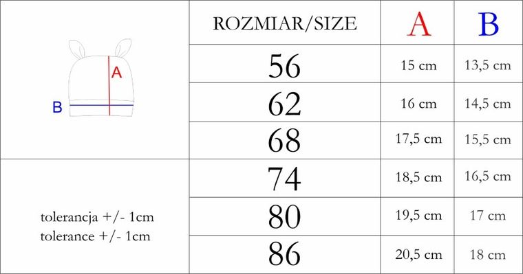 Czapka dziewczęca, różowa, Nicol
