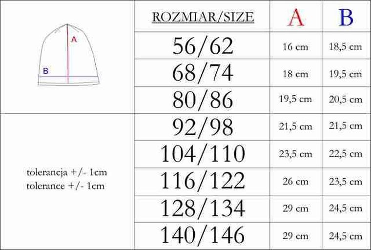 Czapka dziewczęca, różowa, Nicol