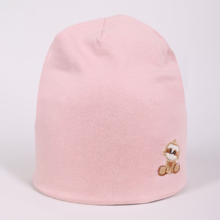 Czapka dziewczęca, różowa, Yoclub