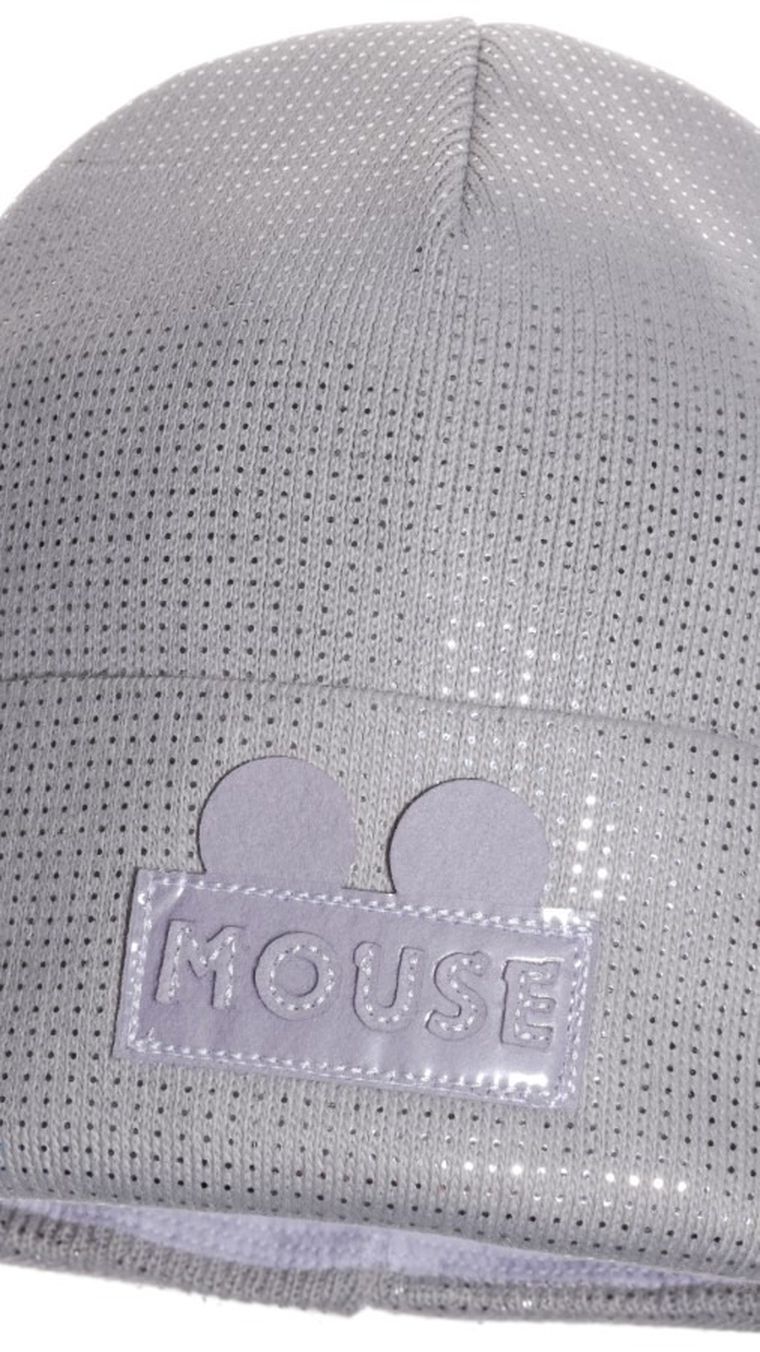 Czapka dziewczęca, srebrna, Ambra