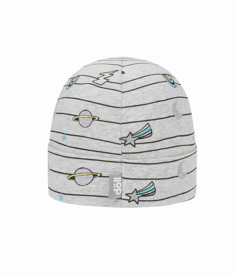 Czapka dziewczęca, szara, Döll