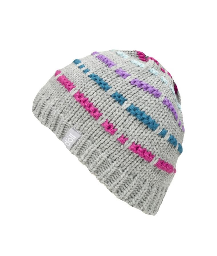 Czapka dziewczęca, szara, Döll