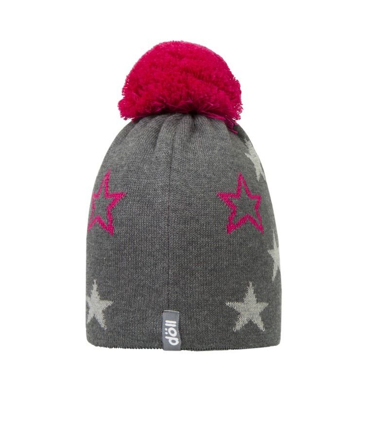 Czapka dziewczęca, szara, Döll