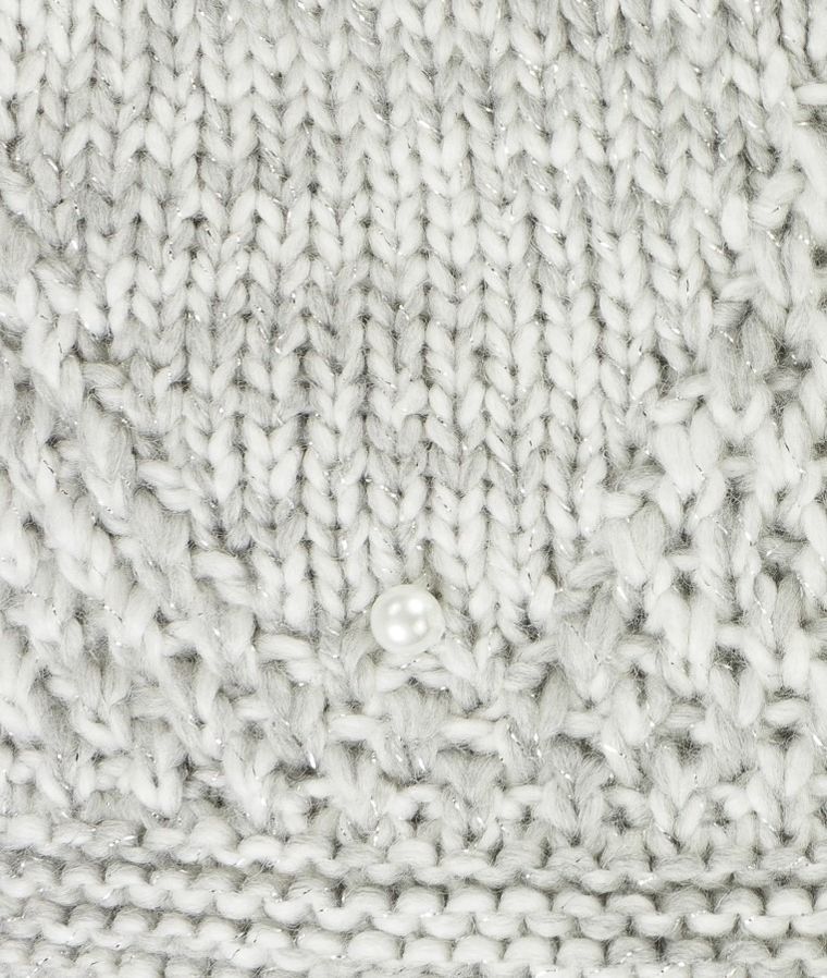 Czapka dziewczęca, szara, Döll