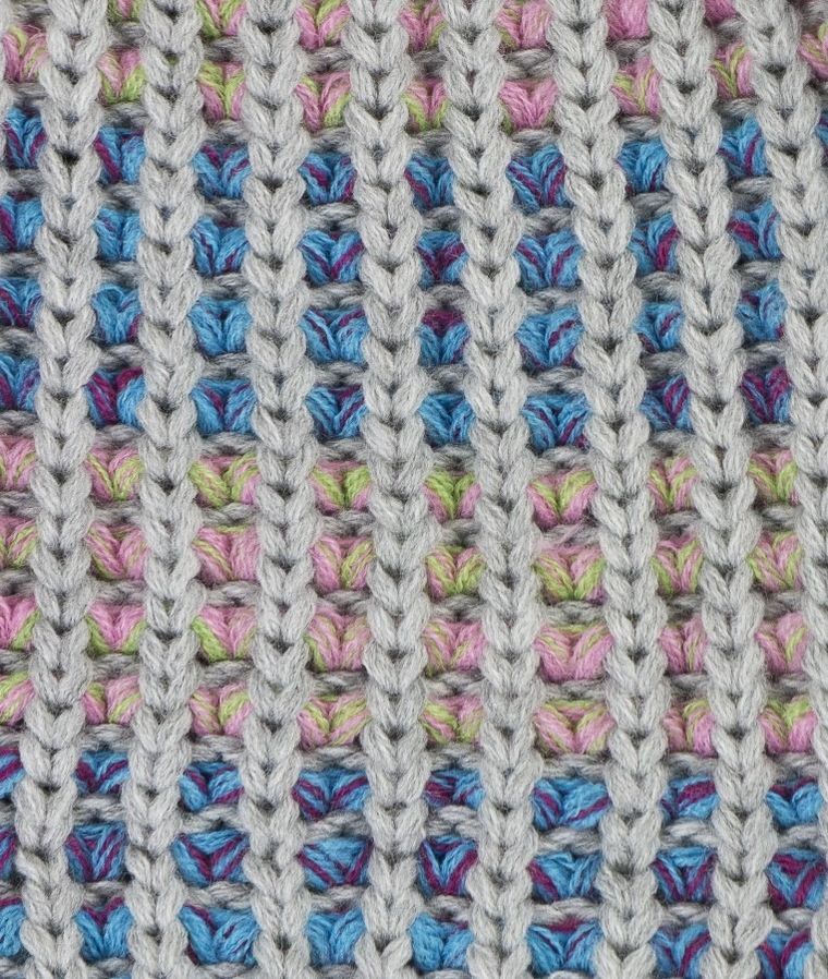 Czapka dziewczęca, szara, Döll