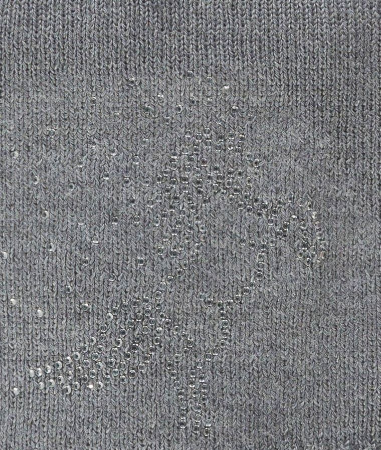 Czapka dziewczęca, szara, konik, Döll