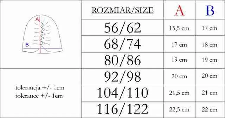 Czapka dziewczęca, turban, ecru, Nicol