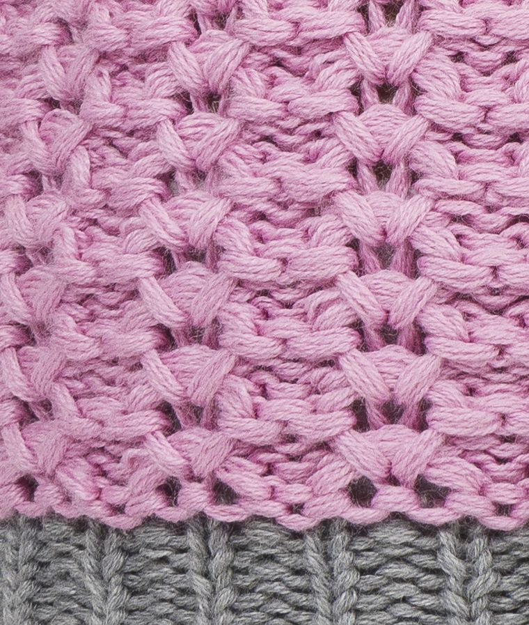 Czapka dziewczęca z wełną, różowa, Döll