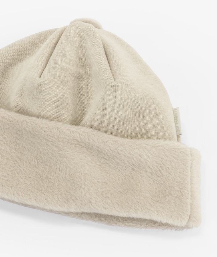 Czapka niemowlęca, beżowa, Iltom