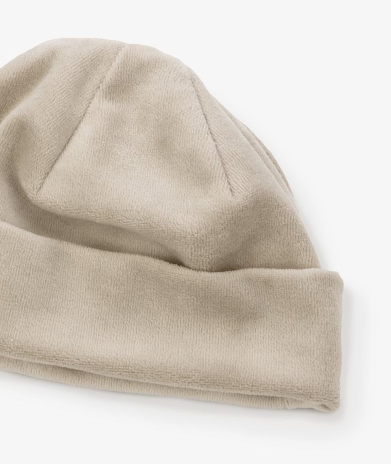 Czapka niemowlęca, beżowa, Iltom