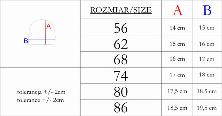 Czapka niemowlęca, beżowa, Nicol