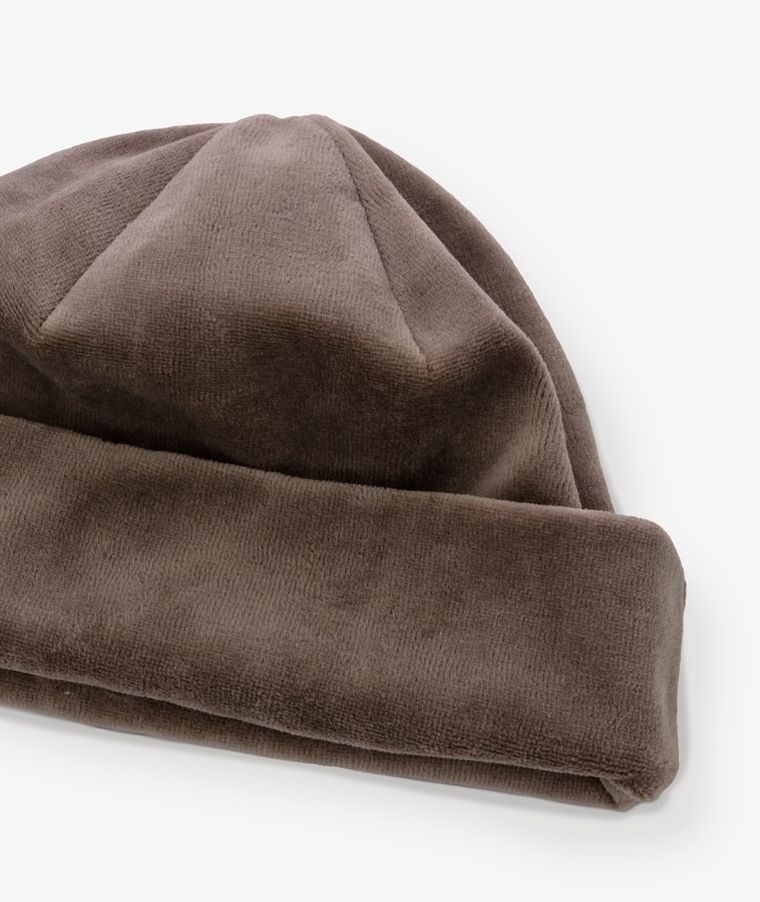 Czapka niemowlęca, brązowa, Iltom