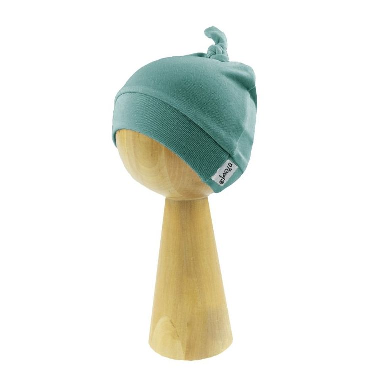 Czapka niemowlęca, zielona, Nicol